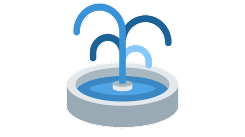 emojivid giphyupload emoji fountain emojivid Sticker