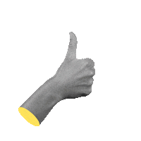 comomag design ok hand right Sticker