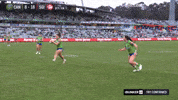 Womens Rugby League Try GIF by Canberra Raiders