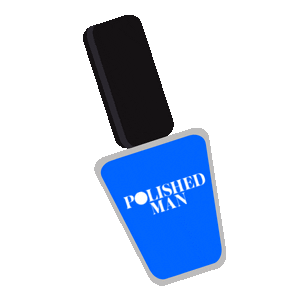 PolishedMan polish nail polish polishedman polished man Sticker