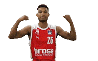 Cant Hear You Look At Me Sticker by easyCredit Basketball Bundesliga