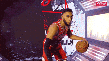 Chicago Bulls Valentine GIF by NBC Sports Chicago