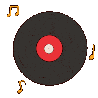 Vintage Vinyl Sticker