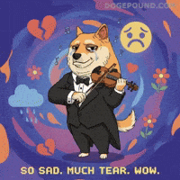 Broken Heart Wow GIF by Doge Pound
