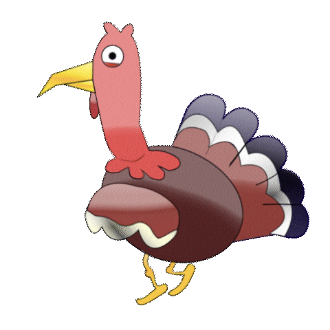 Thanksgiving Day Sticker by GT8Studios
