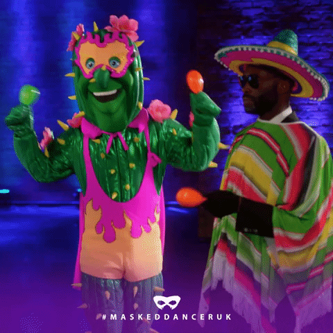 Cactus GIF by The Masked Singer UK & The Masked Dancer UK