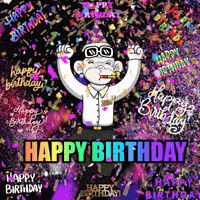 Happy Birthday GIF by Zhot Shop