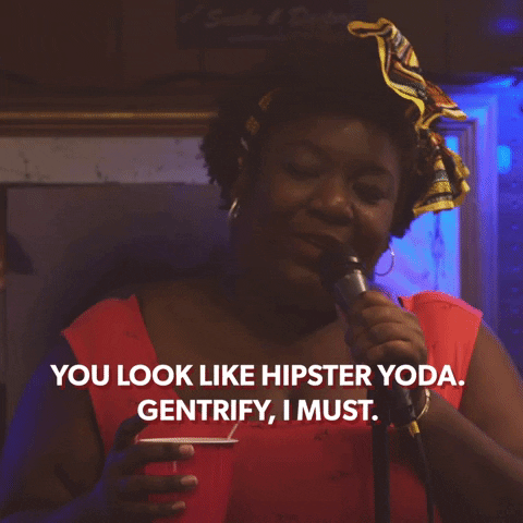 laughoutloudnetwork giphyupload joke hipster jokes GIF