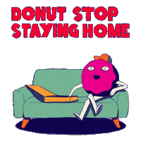 Quarantine Stay Home Sticker by INTO ACTION