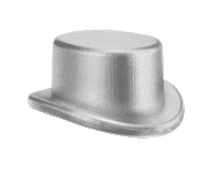 Tophat Sticker by Monopoly