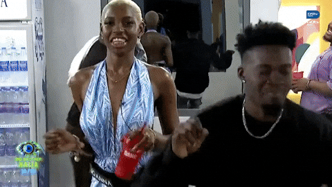 Happy Bbnaija GIF by Big Brother Naija