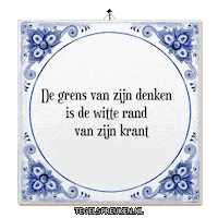 Nl Reflectie Sticker by Tegelspreuken.nl