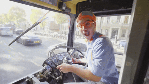 Driving Bus Driver GIF by Moonbug