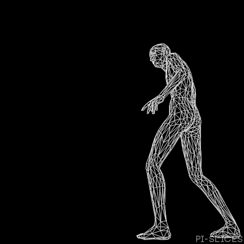 black and white loop GIF by Pi-Slices