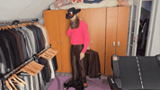 Black Cat Thank You GIF