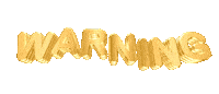 text warning Sticker