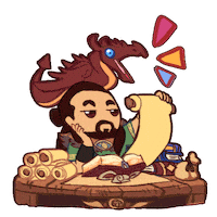 Dragon Dwarf Sticker