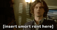 criminal minds rant GIF by CBS