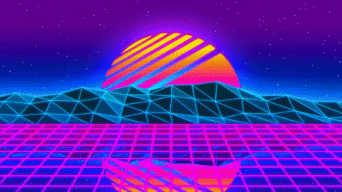 AMONGCRAFTI giphygifmaker vaporwave wallpaper another GIF