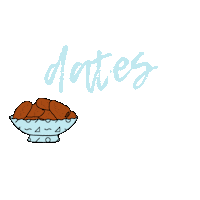 Ramadan Dates Sticker by Nisnass
