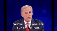 Greg Abbott Abortion GIF by GIPHY News