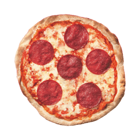 Pizza Salami Sticker by Gustavo Gusto