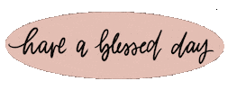 Blessed Day Sticker