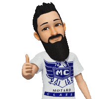 MotardClass moto class canarias en Sticker