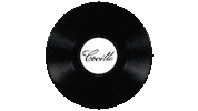 cecillerecords music vinyl housemusic blackgold Sticker