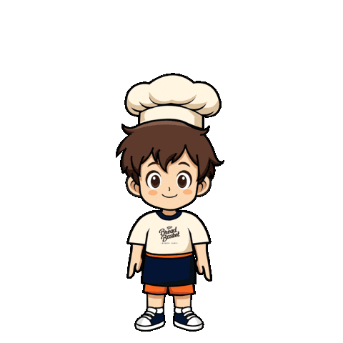 Chef Cooking Sticker by Bos Animation