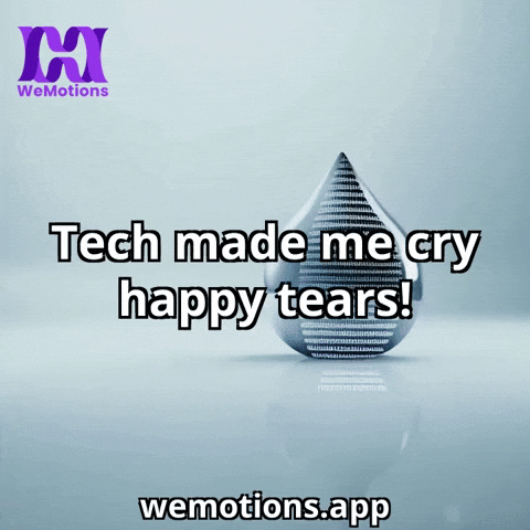 Happy Cry GIF by WeMotions
