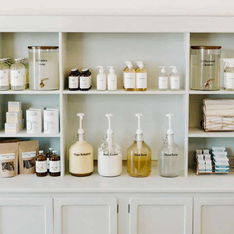 luludew giphyupload sustainable soap refill GIF