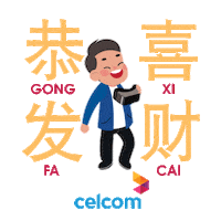 Gongxifacai Sticker by Celcom