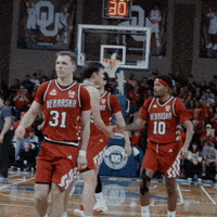 Celebration Basketball GIF by Huskers