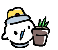 cankingsketch 餓 草 盆栽 畫畫 Sticker