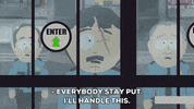 randy marsh window GIF by South Park 