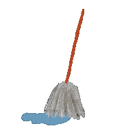 Mop Ziggy Sticker by Andrea Caceres