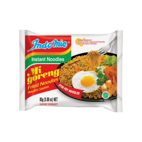 indomieau ramen noodles indomie mi goreng Sticker