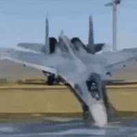 Water F16 GIF