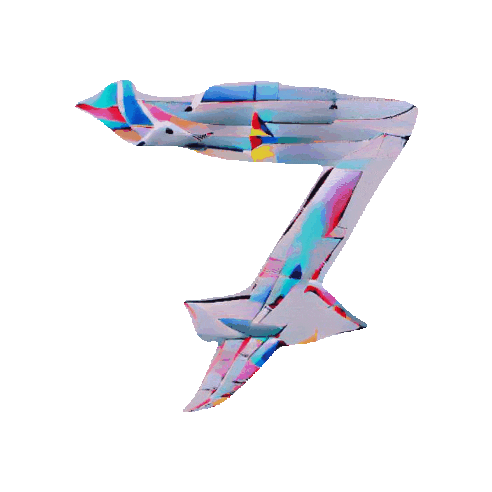 Number 7 Sticker by jorgemariozuleta