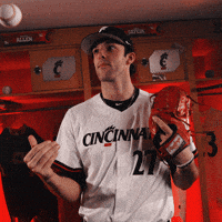 College Baseball Uc GIF by Cincinnati Bearcats