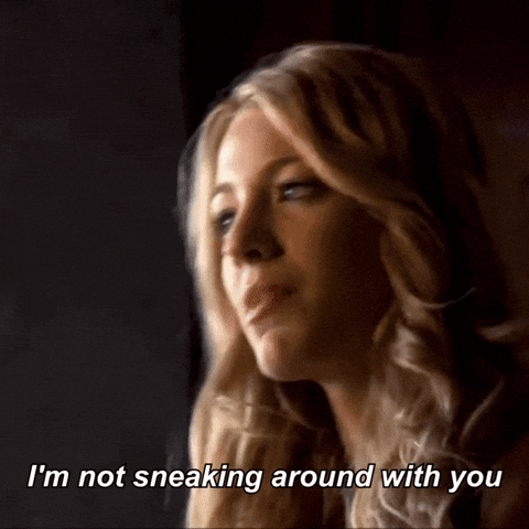 Sneaking Out No Way GIF by Blake Lively Fan