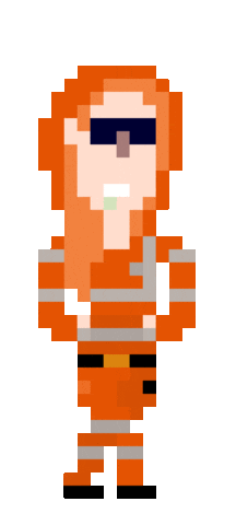 Walking Sticker by CryptoWiener