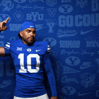 College Football Go Cougs GIF by BYU Cougars