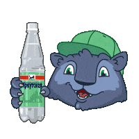 irkytskaya cat water bottle иркутск Sticker