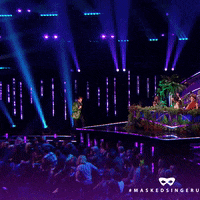 Jump Comedian GIF by The Masked Singer UK & The Masked Dancer UK