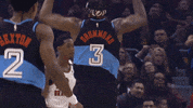 Celebrate Lets Go GIF by NBA