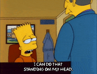 Bored Season 3 GIF by The Simpsons