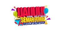 Semar_Supermercados presente supermercados vem ai ferraz Sticker