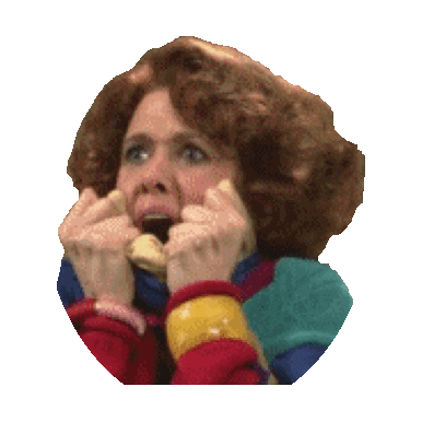 scared snl STICKER by imoji